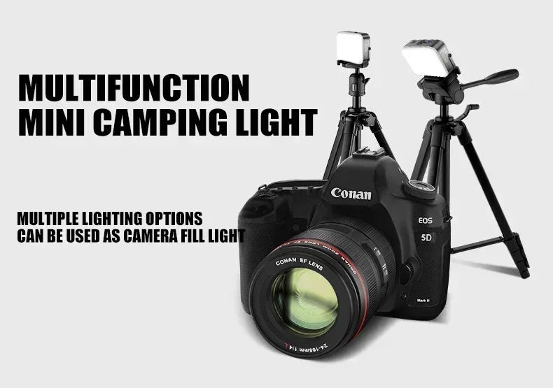 4000MaH Camping Lamp Portable Hanging Tent Light Solar PowerRechargeable Power Bank Work Lantern For Outdoor Camping BBQ Party
