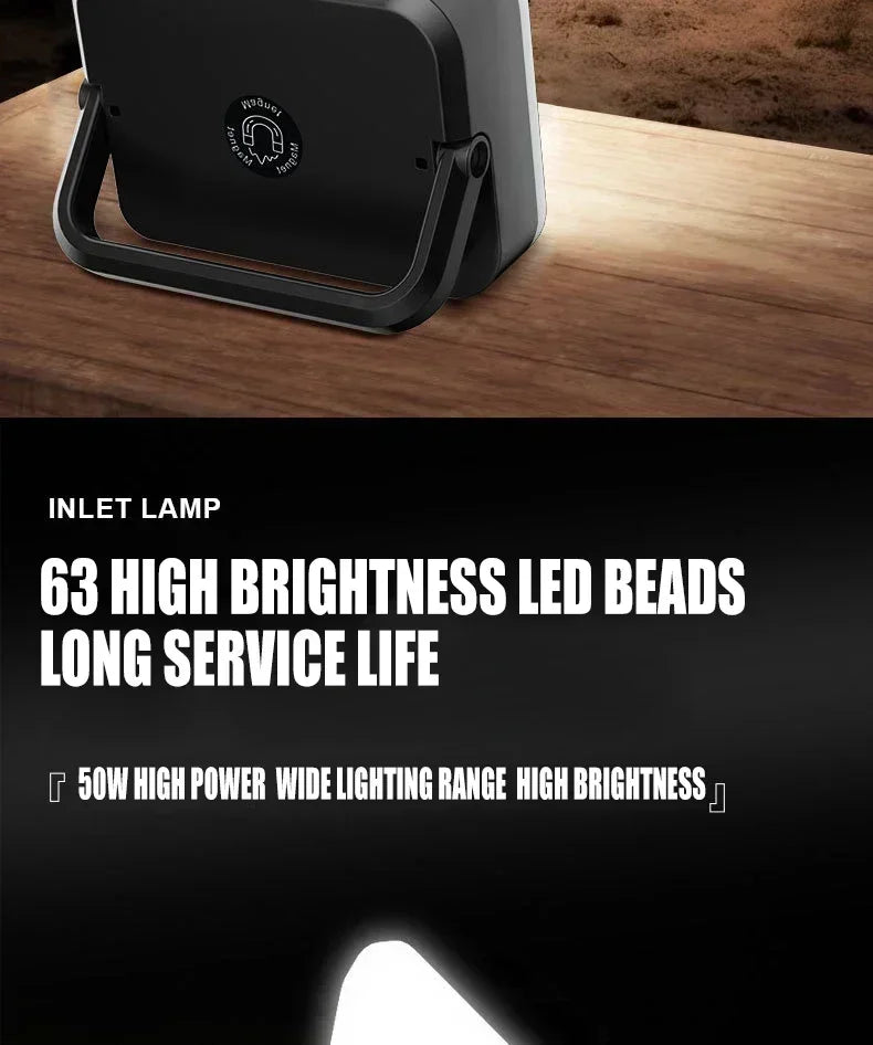 4000MaH Camping Lamp Portable Hanging Tent Light Solar PowerRechargeable Power Bank Work Lantern For Outdoor Camping BBQ Party