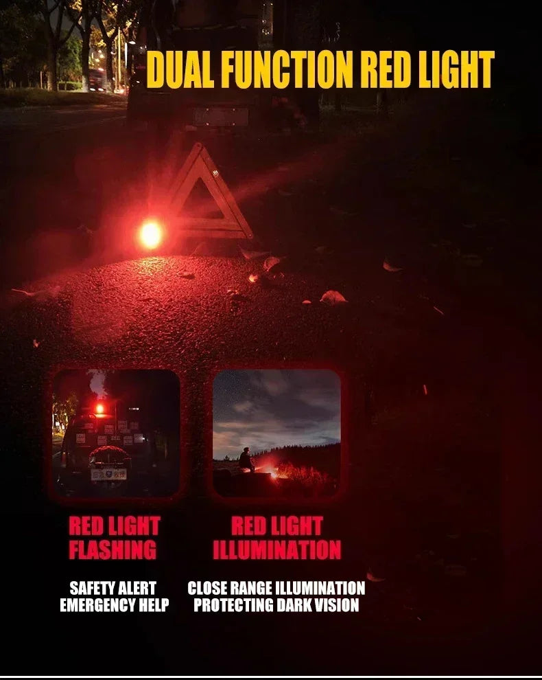 4000MaH Camping Lamp Portable Hanging Tent Light Solar PowerRechargeable Power Bank Work Lantern For Outdoor Camping BBQ Party
