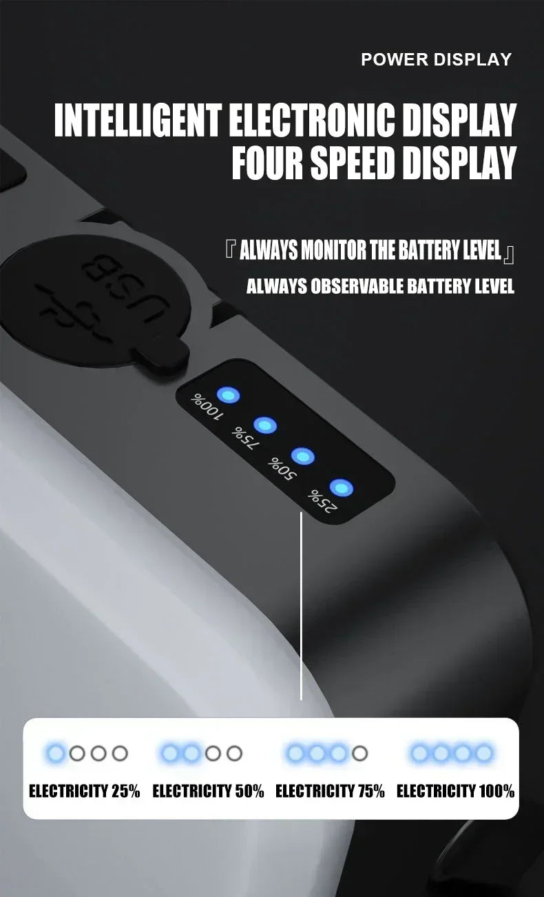 4000MaH Camping Lamp Portable Hanging Tent Light Solar PowerRechargeable Power Bank Work Lantern For Outdoor Camping BBQ Party